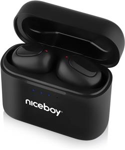 Niceboy Hive Podsie 3 bezdrôtové slúchadlá, čierne