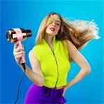 Niceboy ION AirSonic Pro, fén na vlasy, ružový