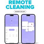 Niceboy ION Charles i4 Plus, robotický vysávač, čierny