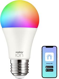 Niceboy ION SmartBulb RGB žiarovka E27, 12W
