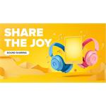 Niceboy Kiddie 2, slúchadlá, modré