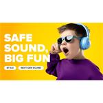 Niceboy Kiddie 2, slúchadlá, ružové