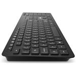 Niceboy Office K10 Comfort bezdrôtová klávesnica, čierna