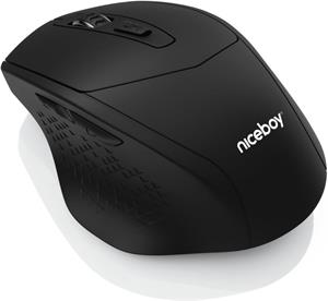 Niceboy Office M10 Ergonomic bezdrôtová myš, čierna