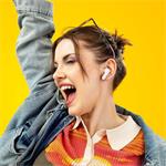 Niceboy Pins 4, bezdrôtové slúchadlá, čierne