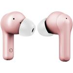 Niceboy Pins 4, bezdrôtové slúchadlá, ružové