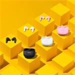 Niceboy Pins 4, bezdrôtové slúchadlá, ružové