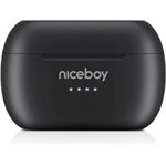 Niceboy Podsie 5 PRO, bezdrôtové slúchadlá, TWS, ANC, čierne
