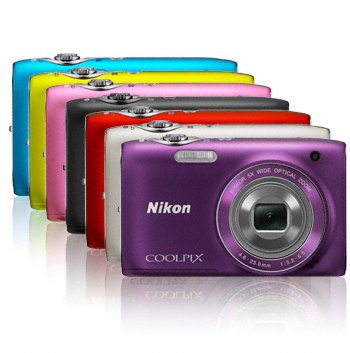 Nikon Coolpix S3100 ružový