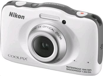 Nikon Coolpix S32 white Aqua kit