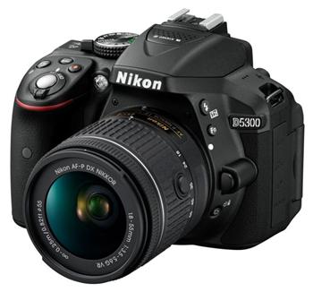 Nikon D5300 + AF-P 18-55 VR čierny