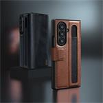 Nillkin Aoge kryt pre Samsung Galaxy Z Fold 7, hnedý