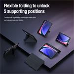 Nillkin Bumper PRO Protective Stand Case Multi-angle pre Samsung Galaxy Tab S9/S10 FE, čierne