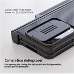 Nillkin CamShield PRO Slot + Stand kryt pre Samsung Galaxy Z Fold 4 5G, čierny