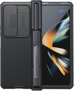 Nillkin CamShield PRO Slot + Stand kryt pre Samsung Galaxy Z Fold 4 5G, čierny