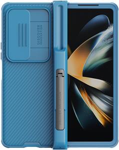 Nillkin CamShield PRO Slot +Stand kryt pre Samsung Galaxy Z Fold 4 5G, modrý