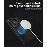 Nillkin CamShield Prop Magnetic Pen Slot Transparent Lens kryt pre Samsung Galaxy Z Fold 7, čierny