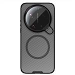 Nillkin CamShield Prop Magnetic Transparent Lens kryt pre Xiaomi 17 Ultra, čierny