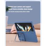 Nillkin CamShield Silky silikónový kryt (Bracket Version) pre Samsung Galaxy Z Fold 5, čierny