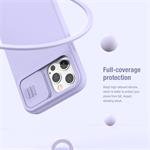 Nillkin CamShield Silky silikónový kryt pre Apple iPhone 12/12 Pro 6.1, čierny