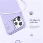 Nillkin CamShield Silky silikónový kryt pre Apple iPhone 13 Pro Max, čierny