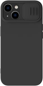 Nillkin CamShield Silky silikónový kryt pre Apple iPhone 15 Plus, čierny