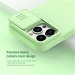 Nillkin CamShield Silky silikónový kryt pre Apple iPhone 15 Pro Max, sivý