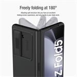 Nillkin CamShield Silky silikónový kryt pre Samsung Galaxy Z Fold 5, čierny