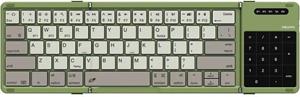 Nillkin Cube, skladacia klávesnica, zelená