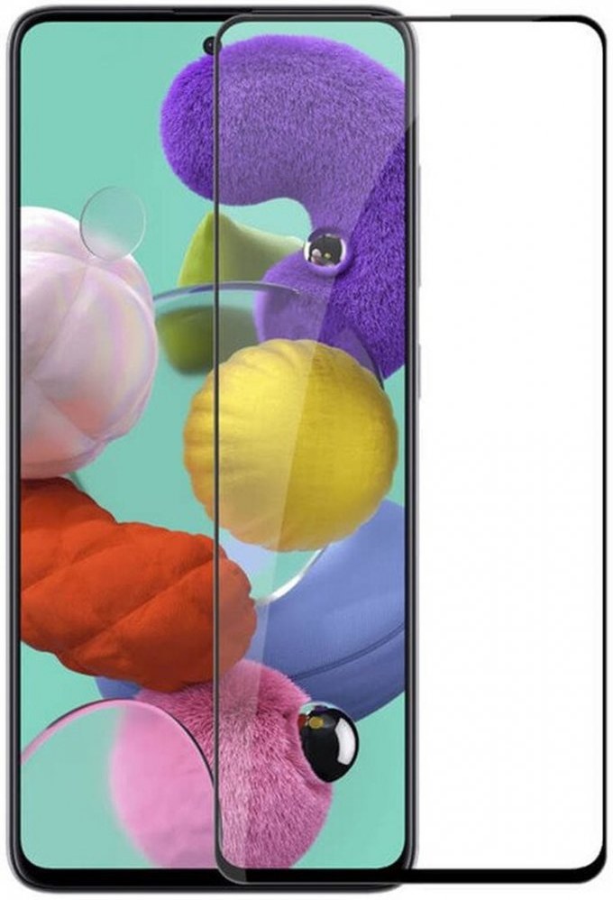 Nillkin, ochranné sklo pre Samsung Galaxy A71, čierne