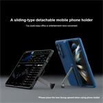 Nillkin Super Frosted FOLD Stand kryt pre Samsung Galaxy Z Fold 5, modrý