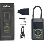 Nilox prenosný mini kompresor URBAN, čierna