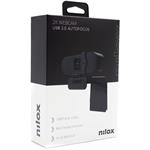 Nilox webkamera NXWCA01, autofocus,1080-2K 30 FPS, čierna