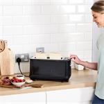 Ninja ST200EU Foodi 3v1, Gril, Toast, Panini, čierny