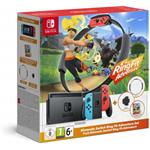 Nintendo Switch konzola, Joy-Con, modrý/červený + Ring Fit Adventure Set