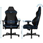 Nitro Concepts S300 EX Gaming Stuhl - Stealth Black