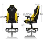 Nitro Concepts S300, herná stolička, Astral Yellow