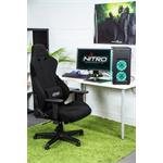 Nitro Concepts S300, herná stolička, Stealth Black
