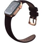 Njord Salmon remienok pre Apple Watch (44 mm, 45 mm), Series 1-9, SE, hnedý