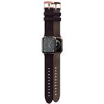 Njord Salmon remienok pre Apple Watch (44 mm, 45 mm), Series 1-9, SE, hnedý