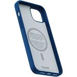 Njord Suede MagSafe kryt pre iPhone 15 Plus / 14 Plus, modrý