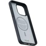 Njord Suede MagSafe kryt pre iPhone 15 Pro Max, čierny