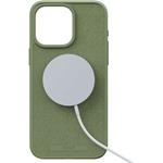 Njord Suede MagSafe kryt pre iPhone 15 Pro Max, Olive
