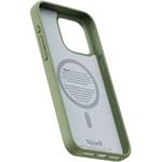 Njord Suede MagSafe kryt pre iPhone 15 Pro Max, Olive