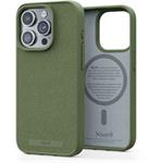 Njord Suede MagSafe kryt pre iPhone 15 Pro, Olive