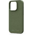 Njord Suede MagSafe kryt pre iPhone 15 Pro, Olive
