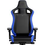 Noblechairs EPIC Compact, herné kreslo, čierna/karbonová/modrá