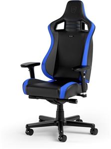 Noblechairs EPIC Compact, herné kreslo, čierna/karbonová/modrá