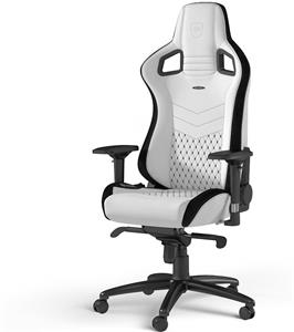 Noblechairs EPIC, herné kreslo, biela/čierna