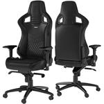 Noblechairs EPIC Real Leather, herné kreslo, čierna